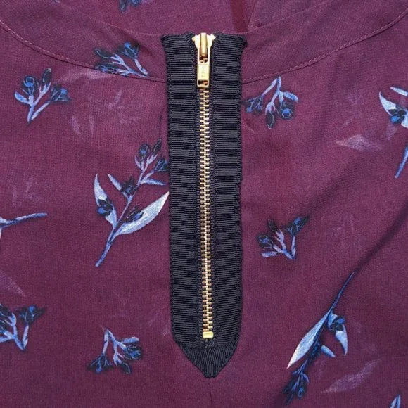 CAbi | 'Bouquet' Floral Print Tunic Blouse Top - Picture 7 of 10